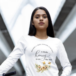 A little honey bee Baby Shower Tri-Blend Shirt