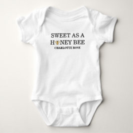 A little Honey Is On The Way Baby Shower Baby Strampler