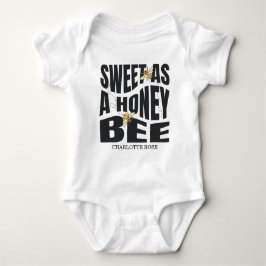 A little Honey Is On The Way Baby Shower Baby Strampler