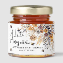 A Little Honey Wildflower Bee Baby Shower
