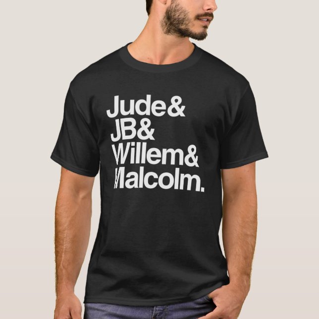 A LITTLE LIFE book JB  Jude  Willem  Malcolm202 T-Shirt (Vorderseite)