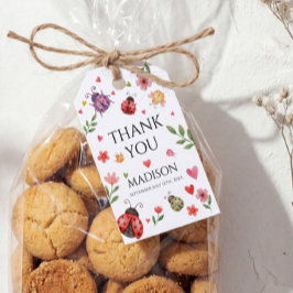 A Little Love Bug Baby Shower  Geschenkanhänger