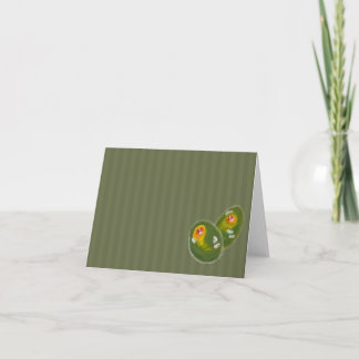 A Little Pair - Blank Card for Any Occasion Dankeskarte