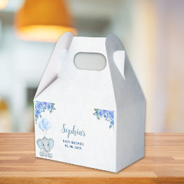 A Little Peanut is on the Way, Baby Shower Boy Geschenkschachtel