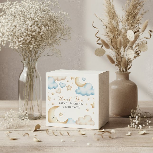 A little piece of heaven is on the way baby shower geschenkschachtel (a piece of heaven baby shower favor goodie bag
)