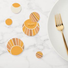 A Little ray of Sunshine Baby Shower Konfetti