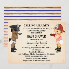 A Little Recruit on His Way Baby Shower Einladung