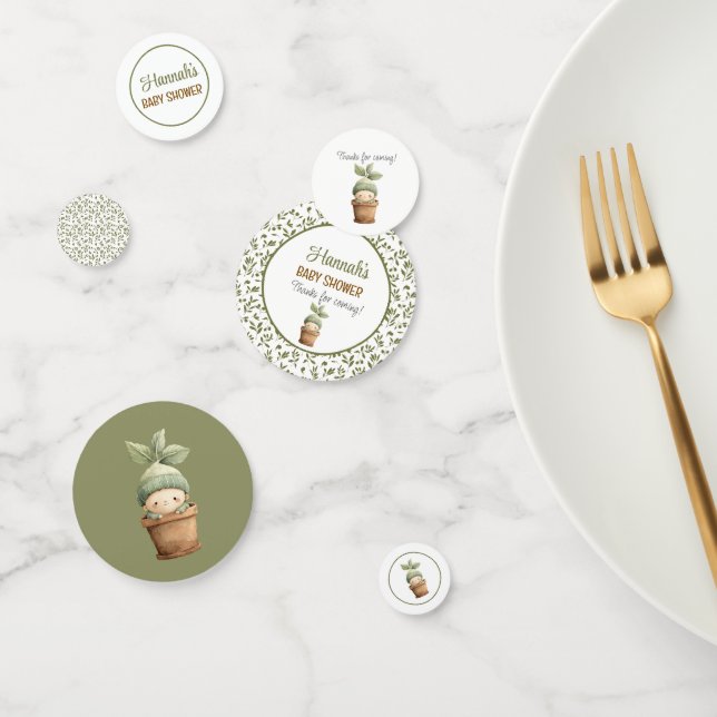 A Little Sprout on the Way Table Konfetti (Gruppe)