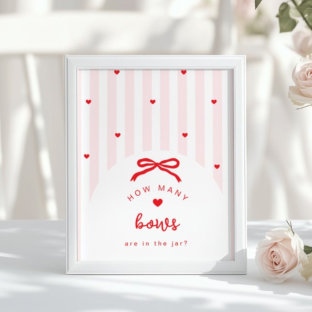 A Little Sweetheart How many Bows game Poster (Von Creator hochgeladen)