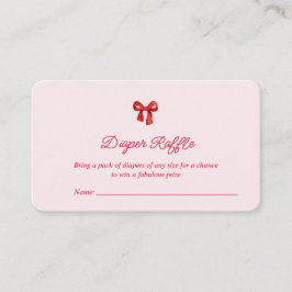 A Little Sweetheart Valentine Coquette Baby Shower Begleitkarte