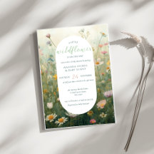 A Little Wildflower Girl Boho Baby Shower