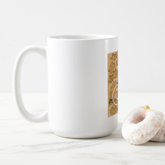 a lot of CAT Kaffeetasse (Mit Donut)