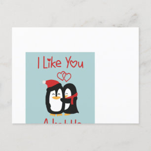 a Lottle Pinguine Niedlich Jubiläum Geburtstag C Postkarte