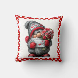 "A Love Note for You" Valentine Gnome Kissen