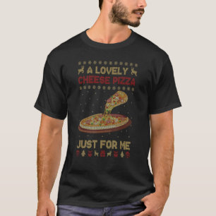 A Lovely Käse Pizza Alone Funny Kevin X Mas Zuhaus T-Shirt