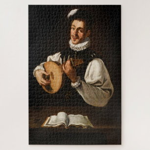 A Lute Player (1596) von Caravaggio Puzzle
