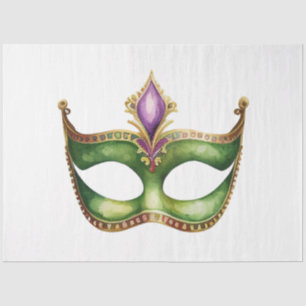 A Mardi Gras Mask Series Design 1 Seidenpapier