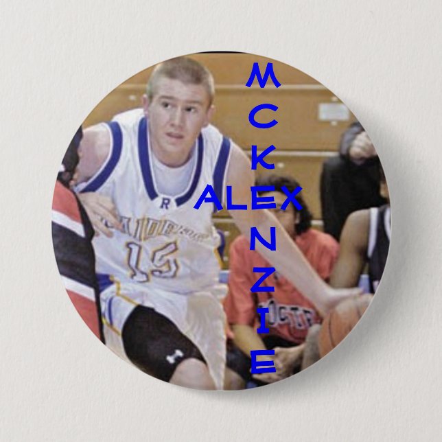 A. McKenzie 15 Button (Vorderseite)