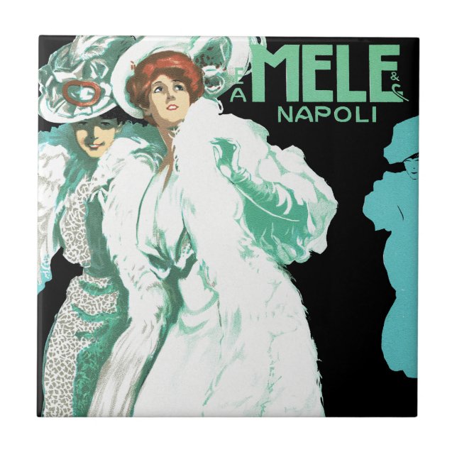 A. Mele & Co. italienische Mode Fliese (Vorderseite)