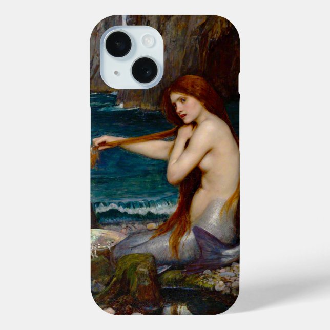 A Mermaid, c. 1900 by John Waterhouse Case-Mate iPhone Hülle (Rückseite)