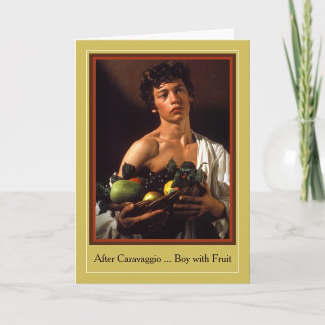 A MERRY CHRISTMAS FEIERTAGSKARTE (Vorderseite)