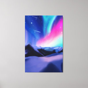 A Million Aurora Dreams Canvas Print Leinwanddruck
