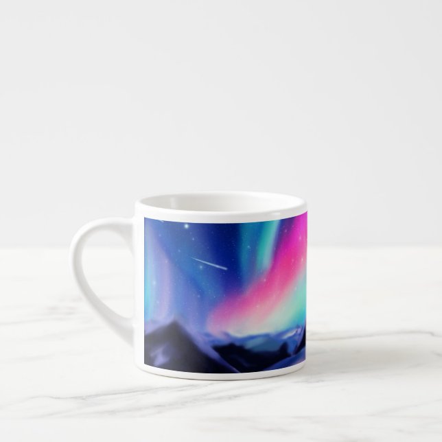 A Million Aurora Dreams Espresso Cup Espressotasse (Links)
