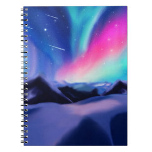 A Million Aurora Dreams Notebook Notizblock