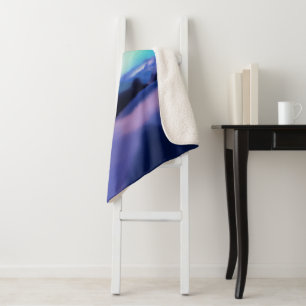 A Million Aurora Dreams Sherpa Blanket Sherpadecke
