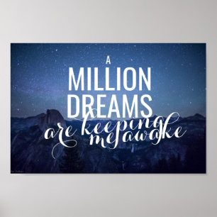 "A Million Dreams" Inspiration Poster
