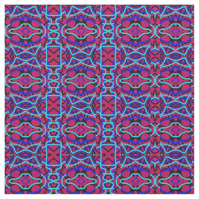 A modern multicolor fabric print pattern design  stoff (Nahaufnahme)