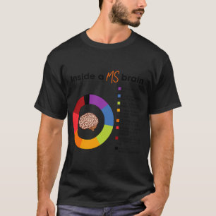 A Ms Brain Multiple Sklerose Awareness T-Shirt