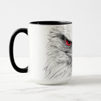 A mug with a picture of a bird tasse