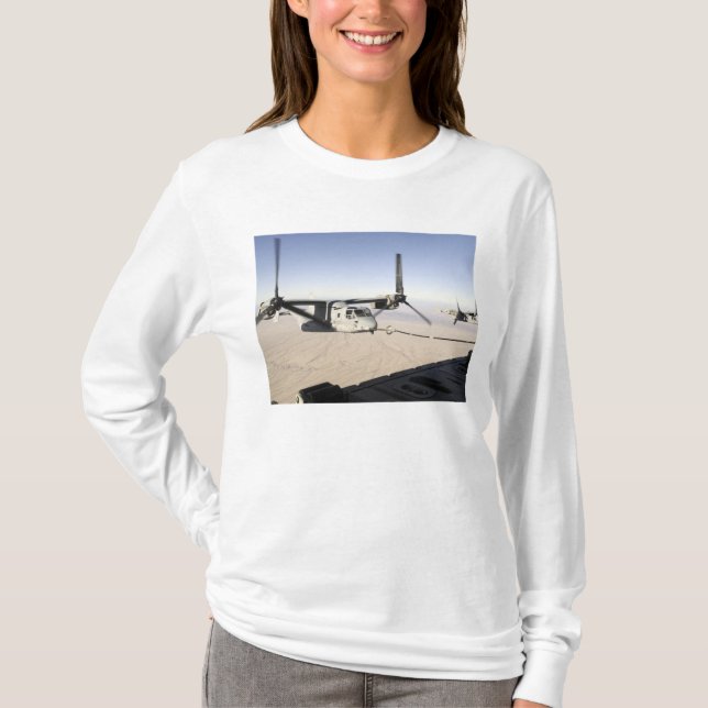 A MV-22 Osprey rebrennt Mittelflug T-Shirt (Vorderseite)