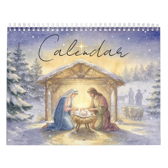 A Nativity Calendar of Faith and Light Kalender (Titelbild)