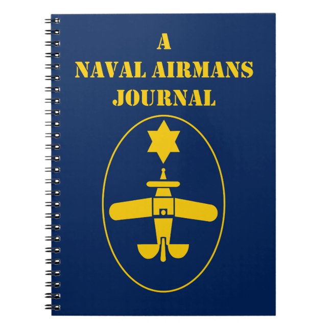 A Naval Airmans Journal Notizblock (Vorderseite)