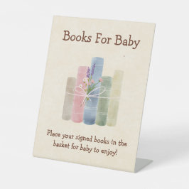 A New Chapter Begins Baby Books Sockelschild