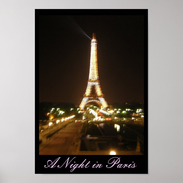 A Night in Paris Poster (Vorne)