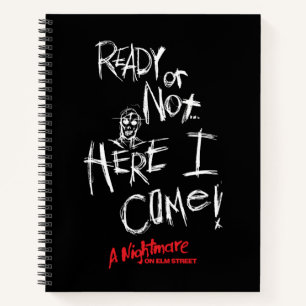 A Nightmare on Elm Street   Here I Come Notizbuch