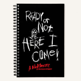 A Nightmare on Elm Street   Here I Come Notizbuch