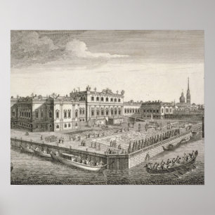 A North West View of the Summer Palace of Her Impe Poster