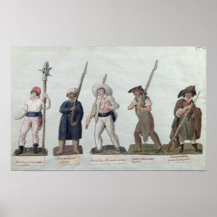 A ohne Culotte mit seinem Pike, ein Carter Poster