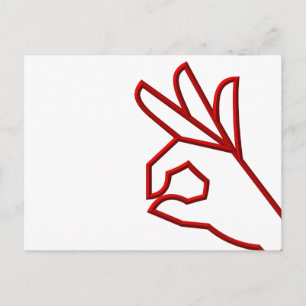 A-Okay Postkarte