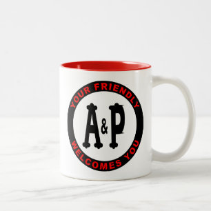 A&P ZWEIFARBIGE TASSE
