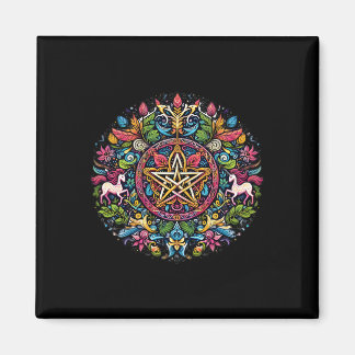 A Pagan Pattern Magnet