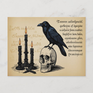 A Page from the Book of Magic Postkarte