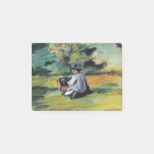 A Painter at Work - Paul Cezanne - c1874 Post-it Klebezettel