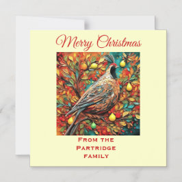 A Partridge In A Pear Tree Magneteinladung