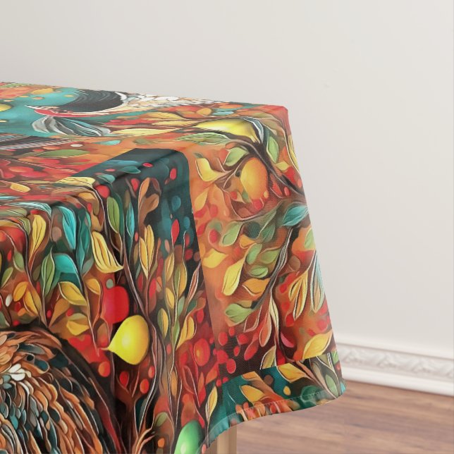 A Partridge In A Pear Tree Tischdecke (Beispiel)