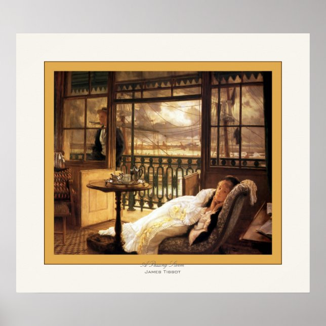 A Passing Storm ~ James Tissot ~ Fine Art Poster (Vorne)